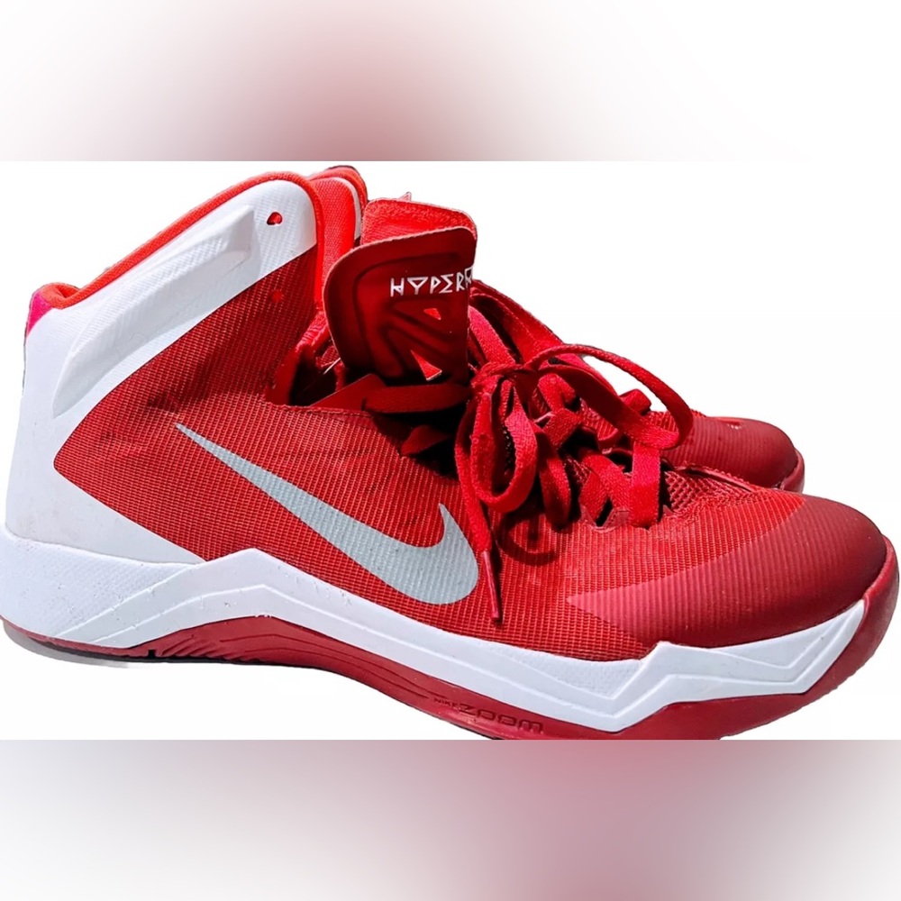 Nike Hypereukkness Sneakers Red Size 11 Gently Used A Few Times.